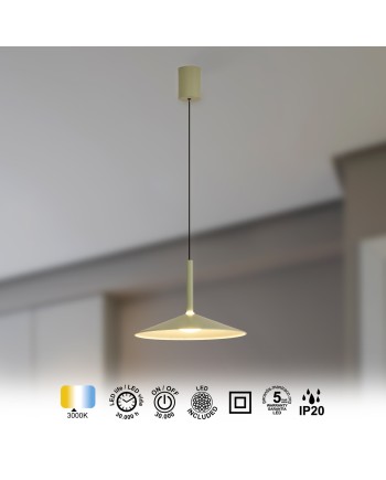 CALICE * COLGANTE PEQUEÑO LED 1L - VERDE